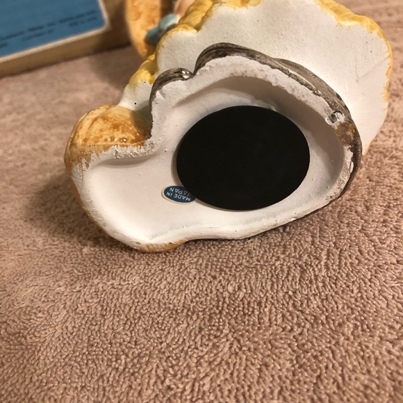 Vintage 1974 Chadwick Miller Adorable Girl Bank Yellow 8” Tall Made in Japan - Picture 7 of 8